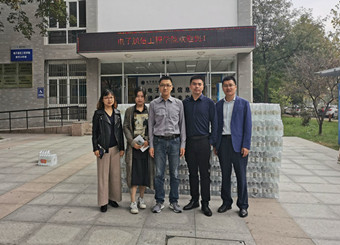 “不忘初心 回馈母校”——电子通信工程学院校友返校捐赠物资