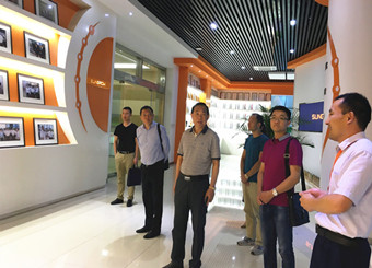 我校赴阳光电源有限公司开展校企合作实践教学基地检查工作