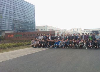 电院组织自动化专业学生前往阳光电源实习基地参观